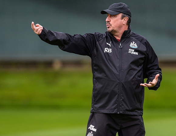 Newcastle United Training and Press Conference