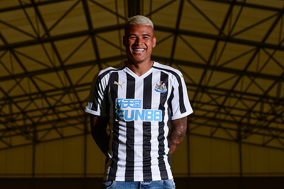 Newcastle United Unveil Loan Signing Kenedy