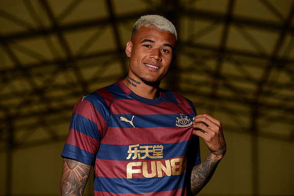 Newcastle United Unveil Loan Signing Kenedy