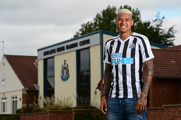 Newcastle United Unveil Loan Signing Kenedy