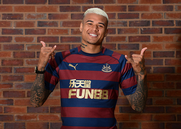 Newcastle United Unveil Loan Signing Kenedy