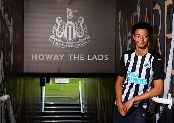 Newcastle United Unveil New Signing Jamal Lewis